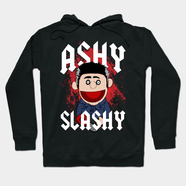 Ashy Slashy Hoodie by Meta Cortex